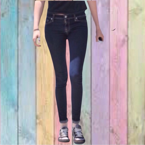 American Eagle Outfitters Denim - American Eagle Dark Blue Wash Super Stretch Skinny Jeans